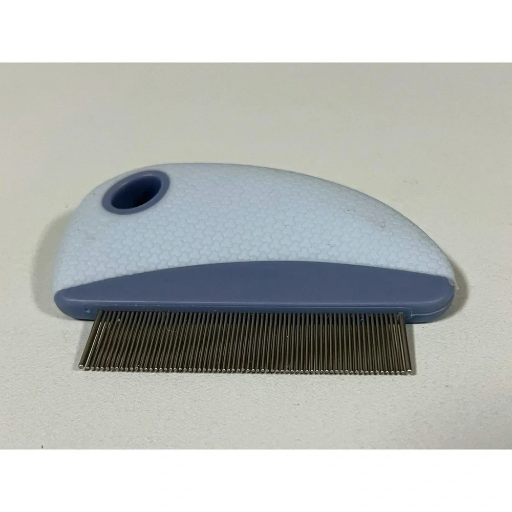Periwinkle Blue Pet Cats Dogs Comb Brush Hairbrush Brushing Grooming Tool 🪮 #pet
